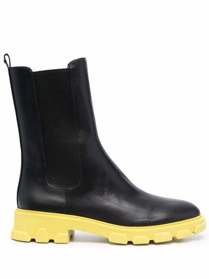 Michael Kors Ridley leather boots - Black