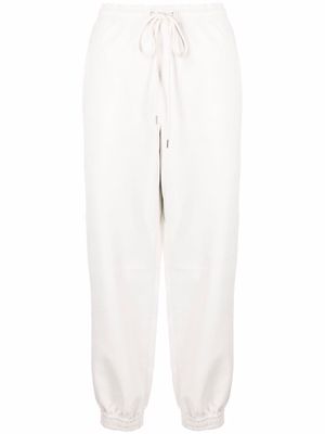 Stella McCartney Kira faux leather trousers - White