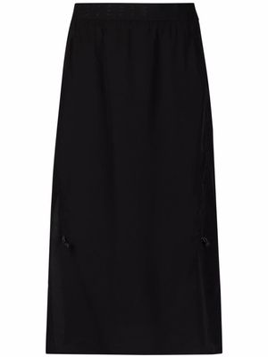 MCQ shift silk midi skirt - Black
