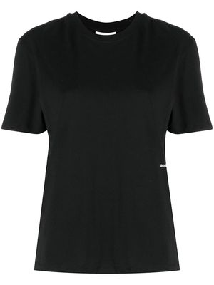 Soulland Cea plain T-shirt - Black