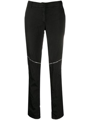 1017 ALYX 9SM front zipped skinny trousers - Black