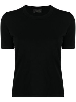 Roberto Collina round neck T-shirt - Black