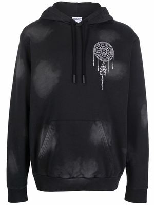 Marcelo Burlon County of Milan dreamcatcher printed hoodie - Black