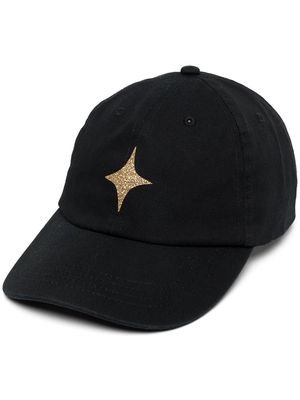 Madison.Maison star print cap - Black