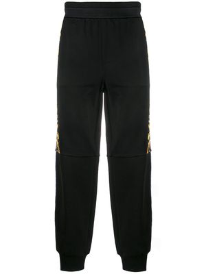 Versace Barocco logo track pants - Black