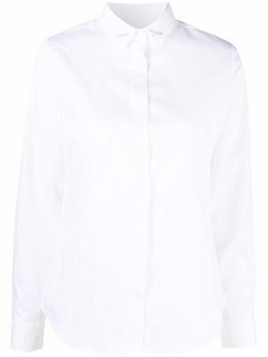 Maison Labiche embroidered cotton shirt - White