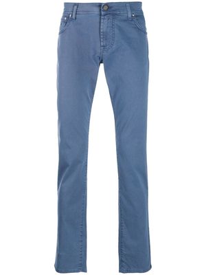 Corneliani straight leg trousers - Blue