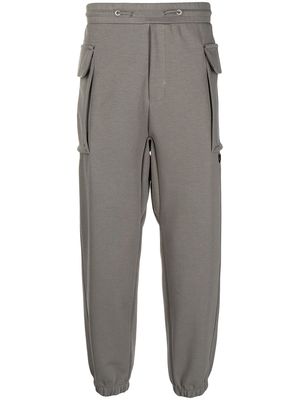 ZZERO BY SONGZIO cropped track pants - Brown