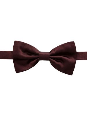 Dolce & Gabbana silk-satin bow tie - Red