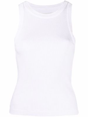 Citizens of Humanity sleeveless ribbed top - White