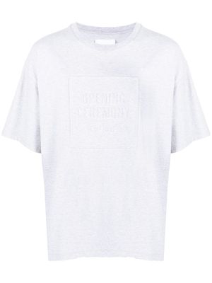 Opening Ceremony Box Logo relaxed-fit T-shirt - Grey