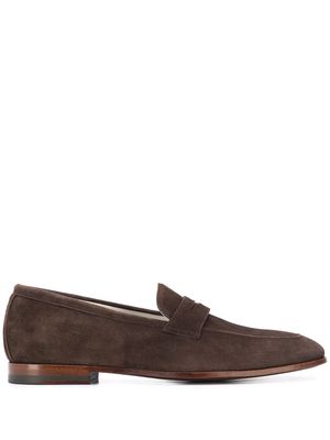 Scarosso slip-on Marzio loafers - Brown