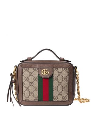 Gucci mini Ophidia GG shoulder bag - Brown