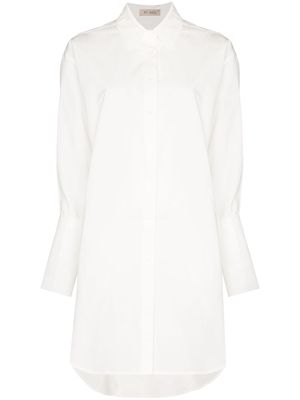 St. Agni oversized long-sleeve shirt - White