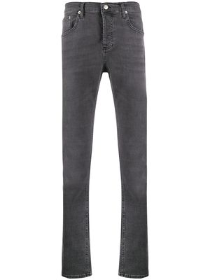 SANDRO slim fit washed jeans - Grey