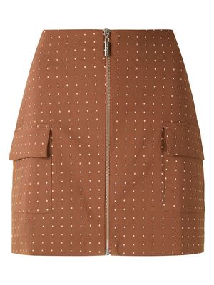 Olympiah Horse pockets skirt - Brown