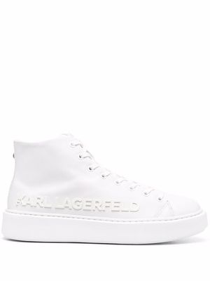 Karl Lagerfeld Maxi Kup high-top sneakers - White