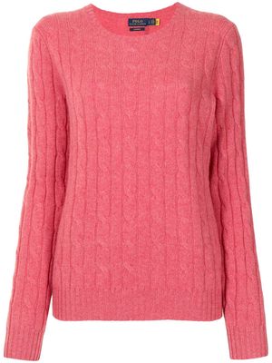 Polo Ralph Lauren cable-knit cashmere jumper - Red