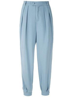 Olympiah Luyne pleated trousers - Blue