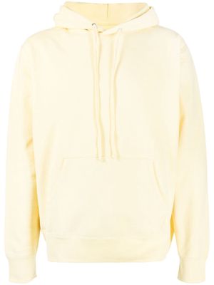 Suicoke drawstring cotton hoodie - Yellow
