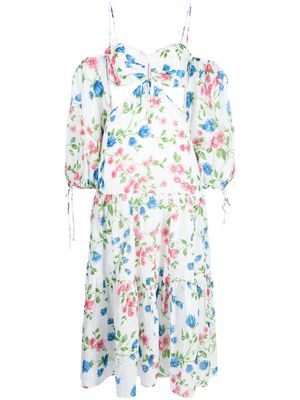 Alice McCall all-over floral print long dress - Multicolour