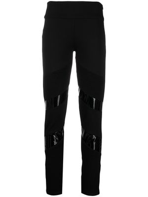 Philipp Plein Iconic biker jogging leggings - Black
