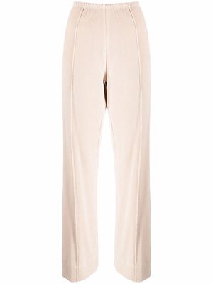 Palm Angels corduroy side-stripe track pants - Neutrals