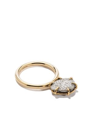 DALILA BARKACHE 18kt yellow gold diamond two-tone ring