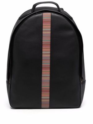 PAUL SMITH signature-stripe backpack - Black
