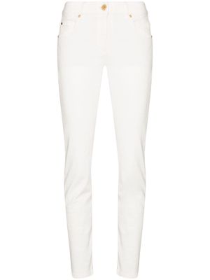 Brunello Cucinelli mid-rise skinny jeans - White