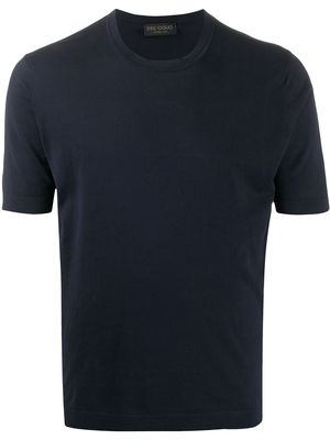 Dell'oglio crew neck cotton T-shirt - Blue