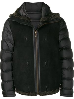 Ten C padded jacket - Black