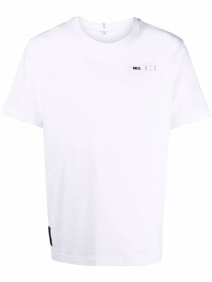 MCQ embroidered logo short-sleeve T-shirt - White