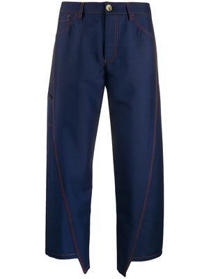LANVIN asymetric hem trousers - 29