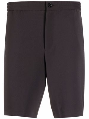 Theory button-fastening bermuda shorts - Grey