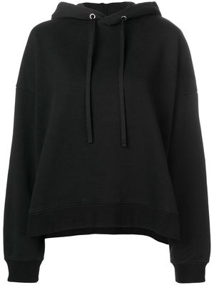Maison Margiela rear print hoodie - Black