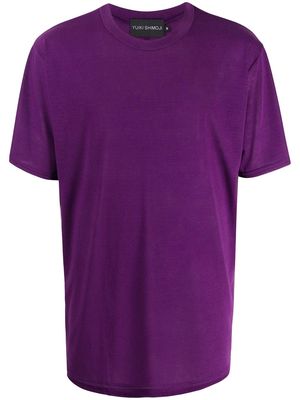 Yuiki Shimoji short-sleeve T-shirt - Purple