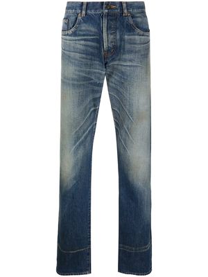 Saint Laurent straight cut jeans - Blue