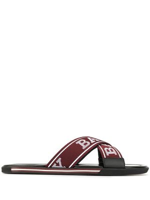Bally Bonks slip-on sandals - Red