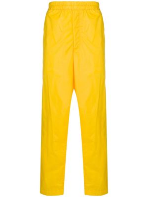Comme Des Garçons Shirt side panel track pants - Yellow