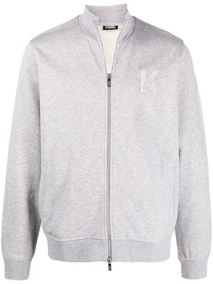 Karl Lagerfeld K embroiderytrack jacket - Grey