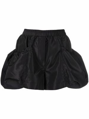 Stella McCartney exploded-pockets shorts - Black