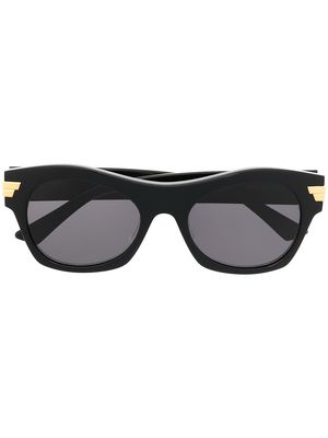 Bottega Veneta Eyewear round-frame sunglasses - Black