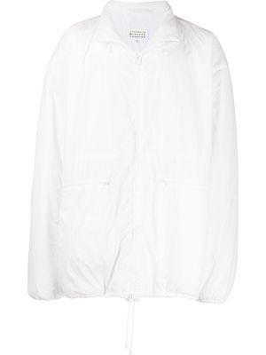 Maison Margiela oversized windbreaker jacket - White