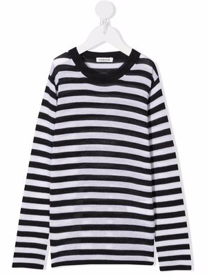 P.A.R.O.S.H. striped wool jumper - Black