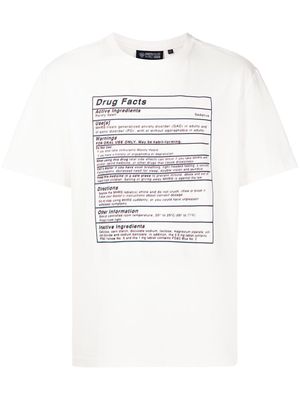 Mostly Heard Rarely Seen graphic-print cotton T-shirt - White