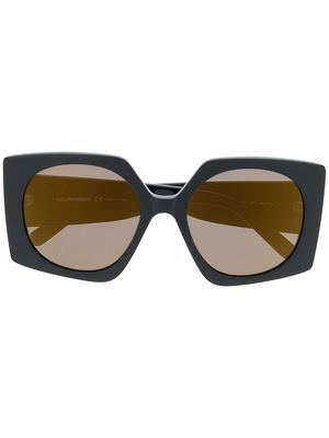 Courrèges Eyewear square-frame sunglasses - Black