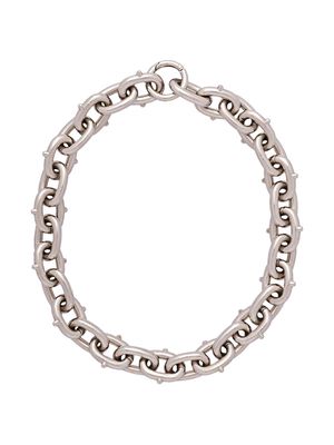 Prada oversized chain necklace - Silver