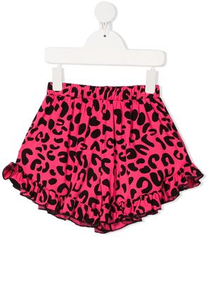 WAUW CAPOW by BANGBANG Augusta ruffle-trimmed shorts - Pink