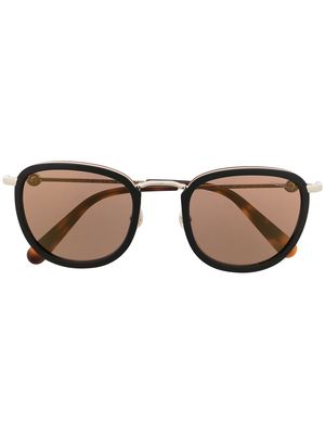 Moncler Eyewear round-frame sunglasses - Brown
